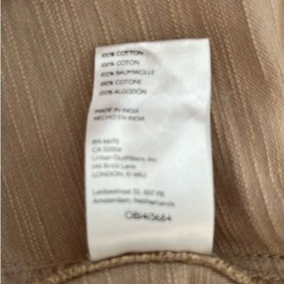 Free People Carmen Moto Top/Jacket in Calm Sand Size Small NWOT - Picture 15 of 15